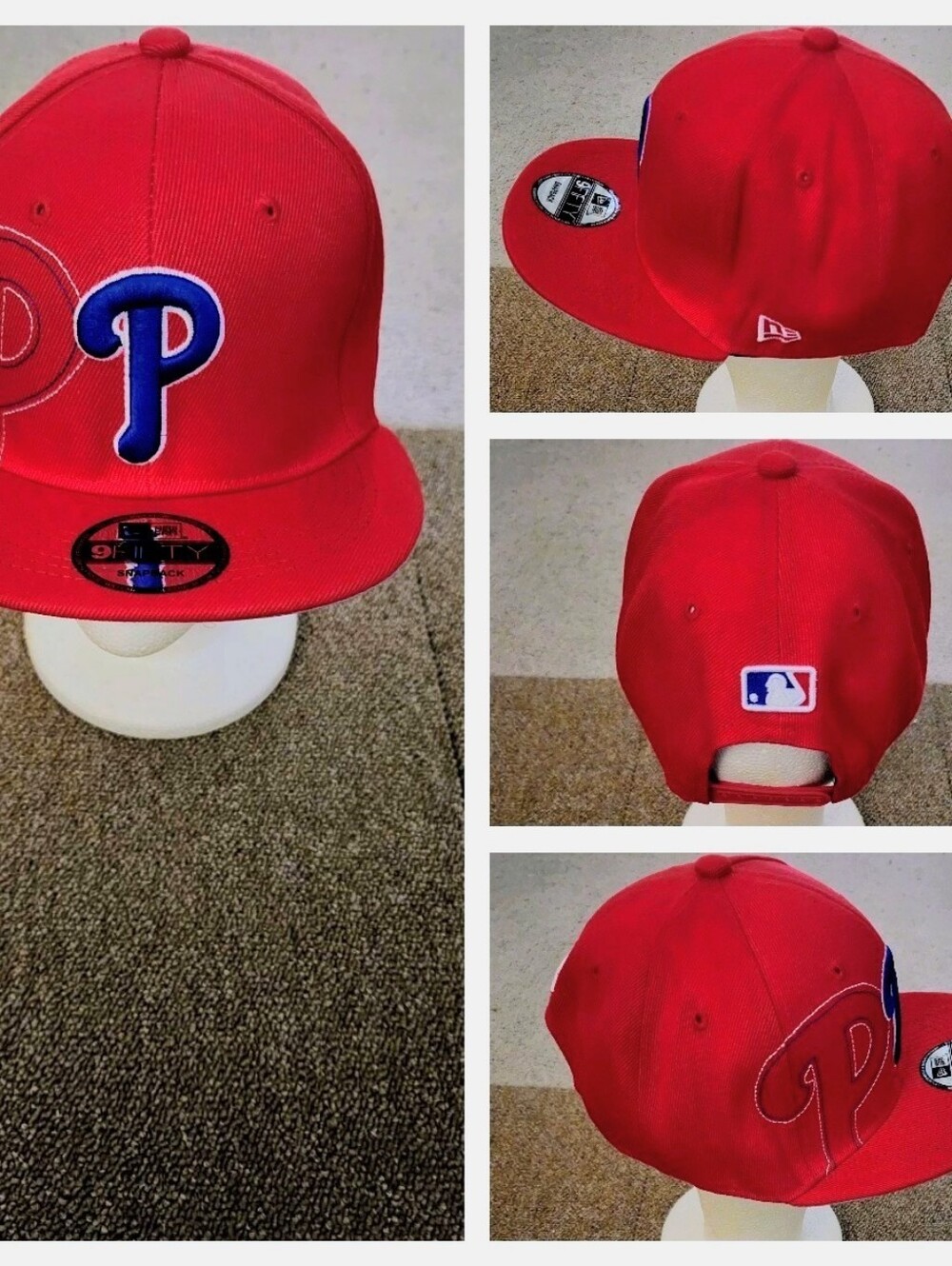 PHILADELPHIA PHILLIES MLB BASEBALL SNAPBACK HAT.